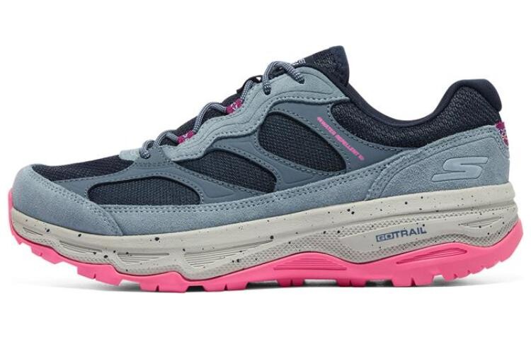 

Кроссовки женские с низким верхом темно-синие/розовые Skechers