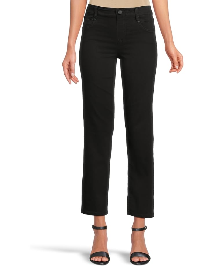 

Джинсы Liverpool Los Angeles Gia Glider Pull-on Mid-rise Slim Jean 29" Inseam, цвет Overdye Black