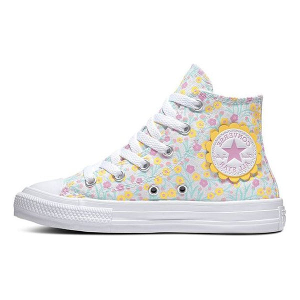 Кроссовки ditsy floral chuck taylor all star 'cream pink' Converse, белый — фото 2