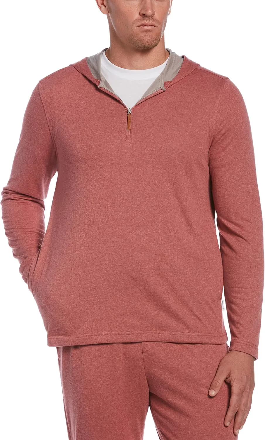 

Cubavera мужской худи с капюшоном и молнией на 1/4