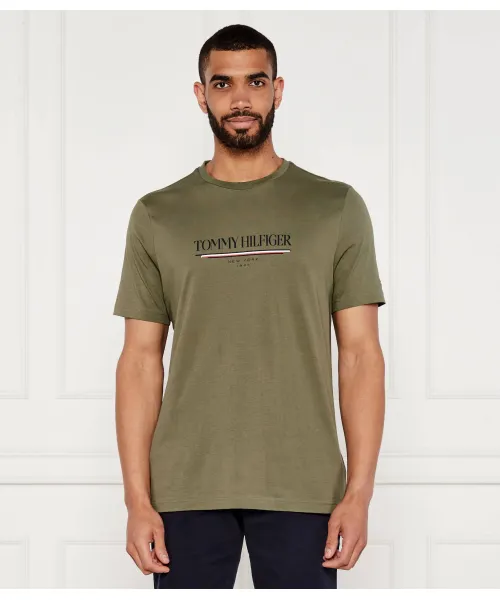 

Футболка Regular fit Tommy Hilfiger, зеленый