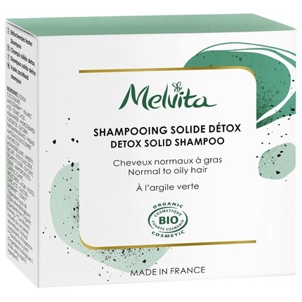 

Melvita Твердый шампунь Detox 55 г унисекс