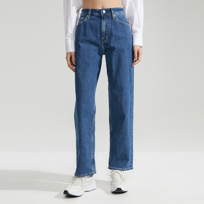 

Джинсы прямые женские Calvin Klein Jeans, синий