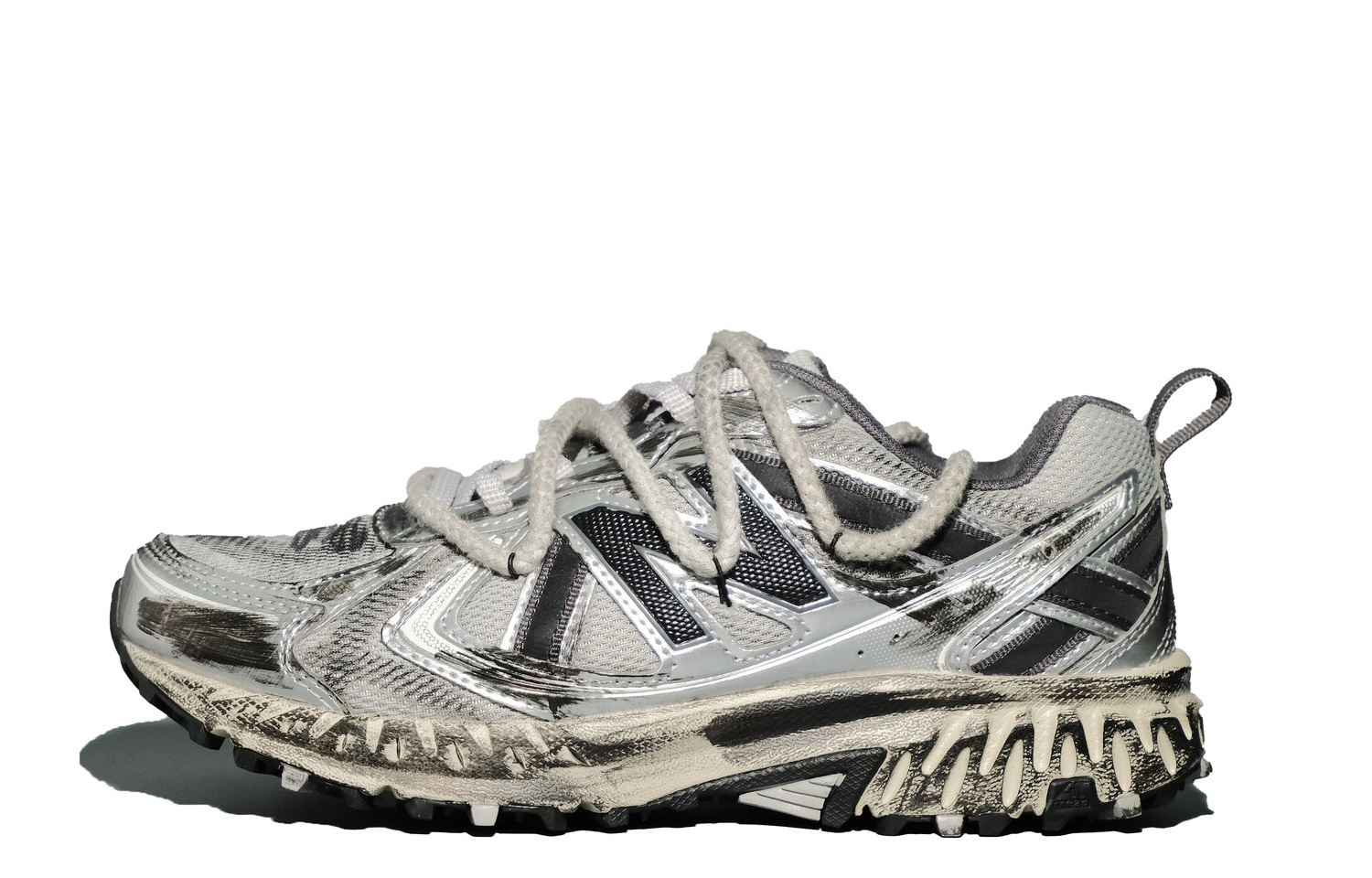 

New Balance Кроссовки для бега NB 410 V5 Unisex низкие Silver Gray Black