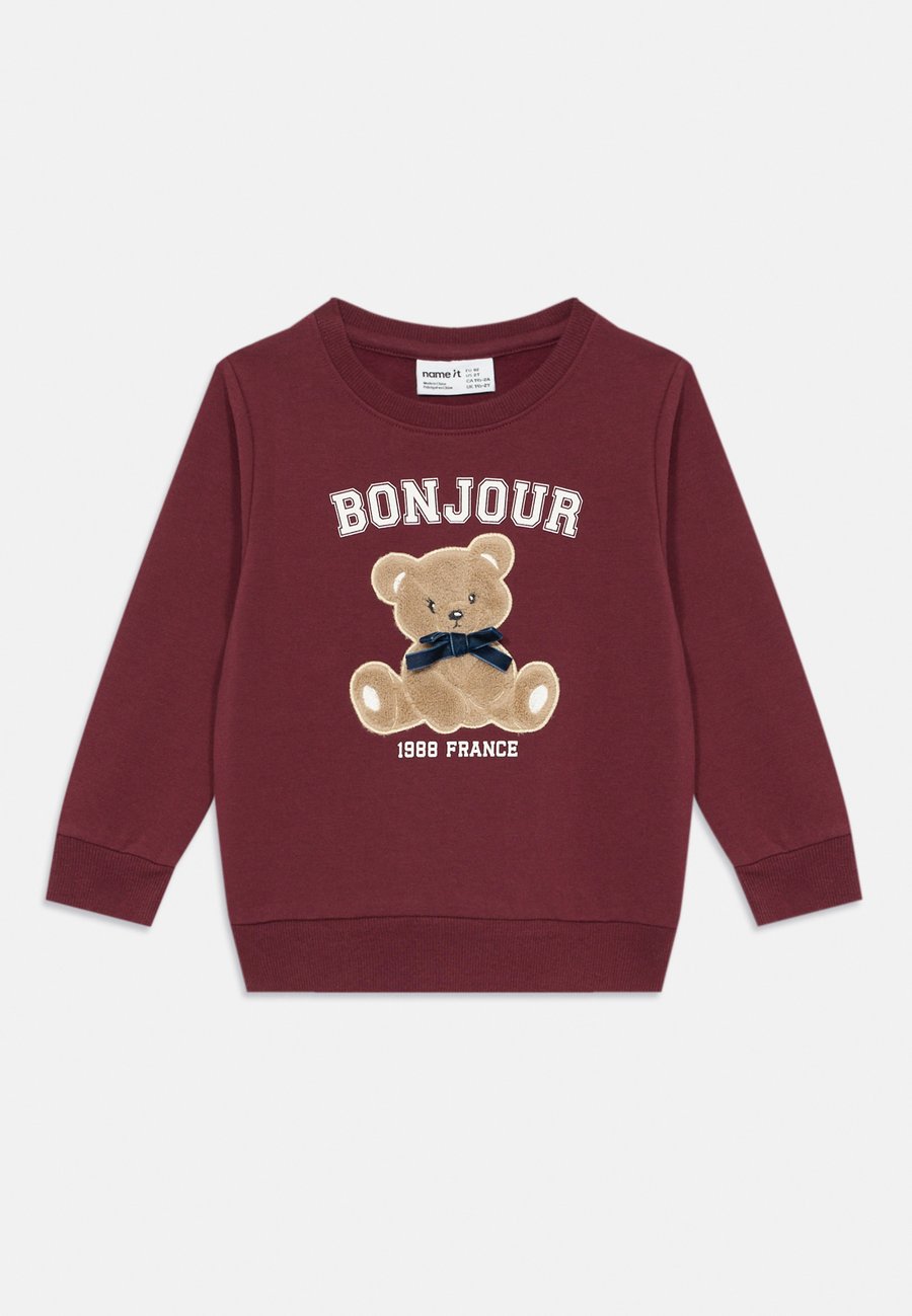 Толстовка Name it NMFREAR, Burgundy/Berry