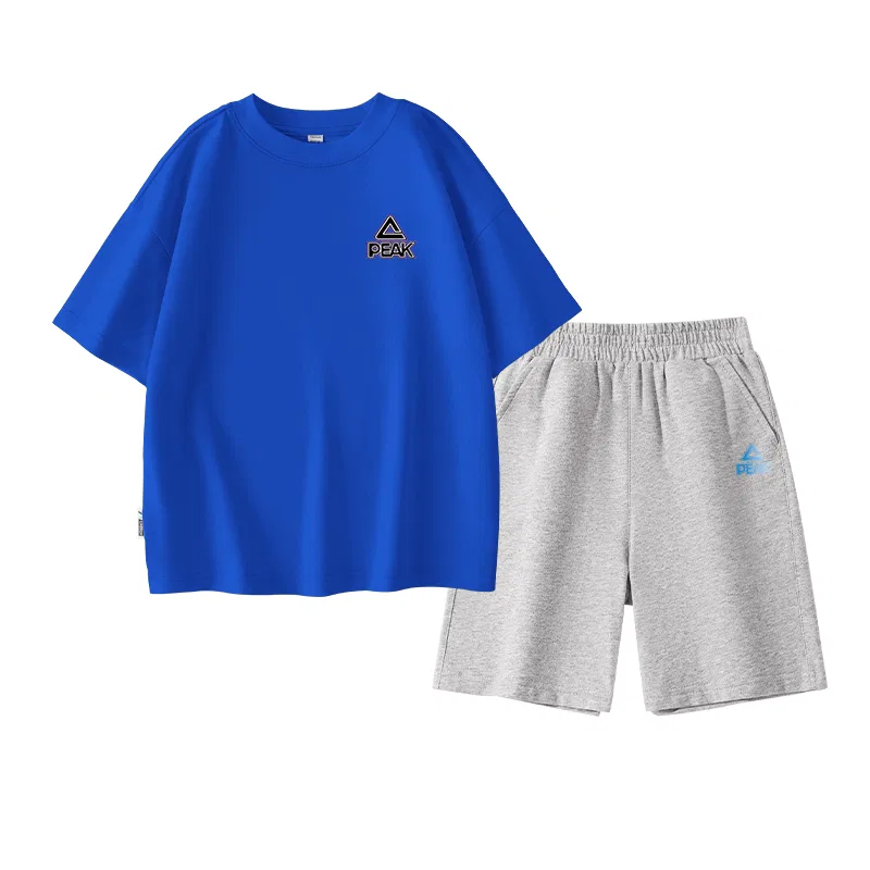 Спортивный костюм для детей PEAK Royal Blue/PK Purple
