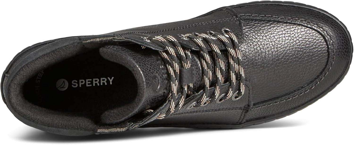 Мужские дождевые ботинки Sperry Torrent с шнуровкой, черный — фото 2