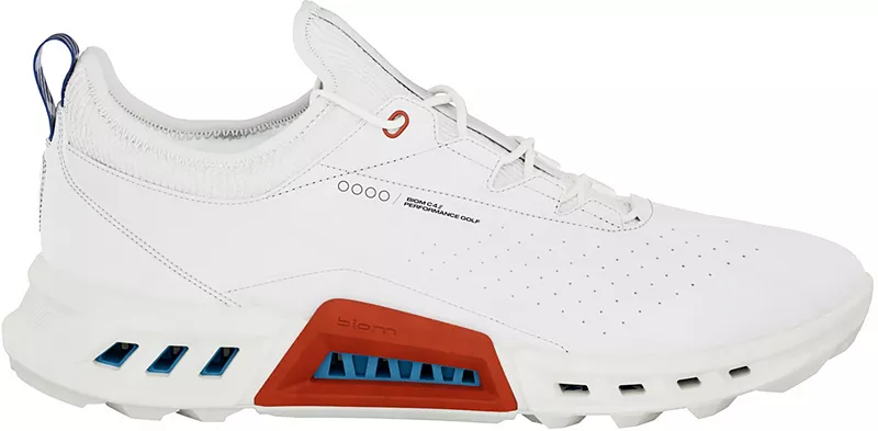 

Мужские туфли для гольфа ECCO BIOM C4, цвет White/Mazarine Blue