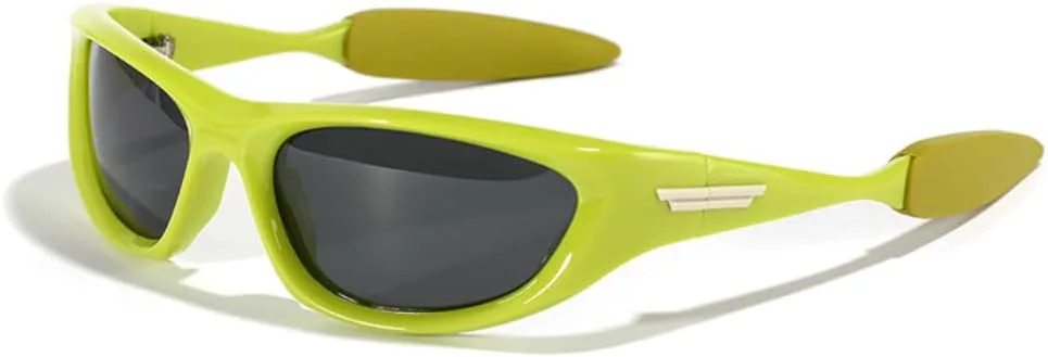 

Ретро-солнцезащитные очки «кошачий глаз» для мужчин, спортивные, с защитой от УФ-излучения UV400, модные панк-очки, роскошные женские очки TKKTLLT, Brown