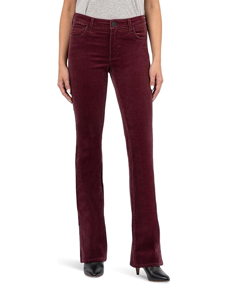 

Брюки KUT from the Kloth Natalie Bootcut, цвет Wine