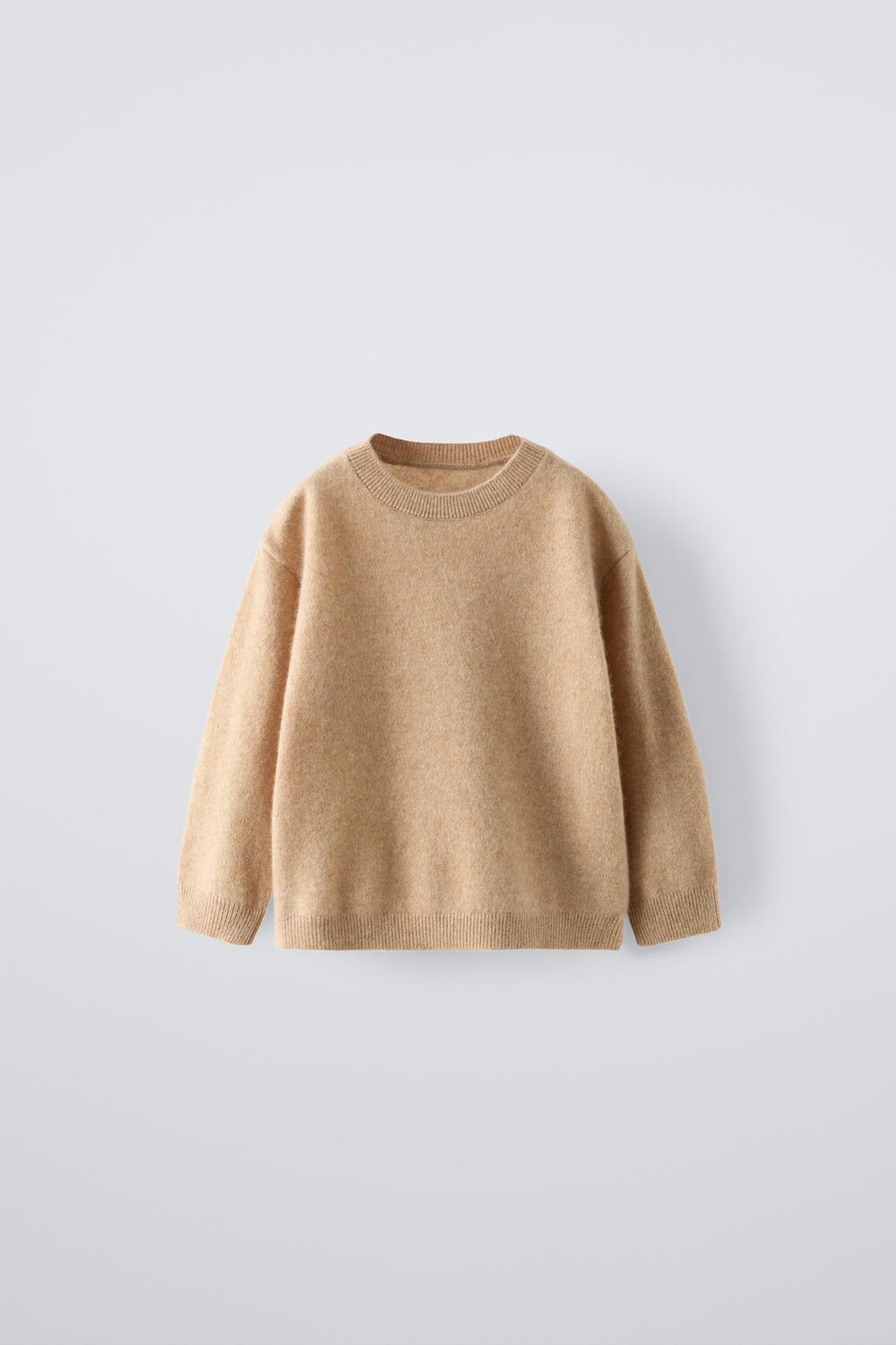 

Свитер из 100% кашемира ZARA, цвет light camel