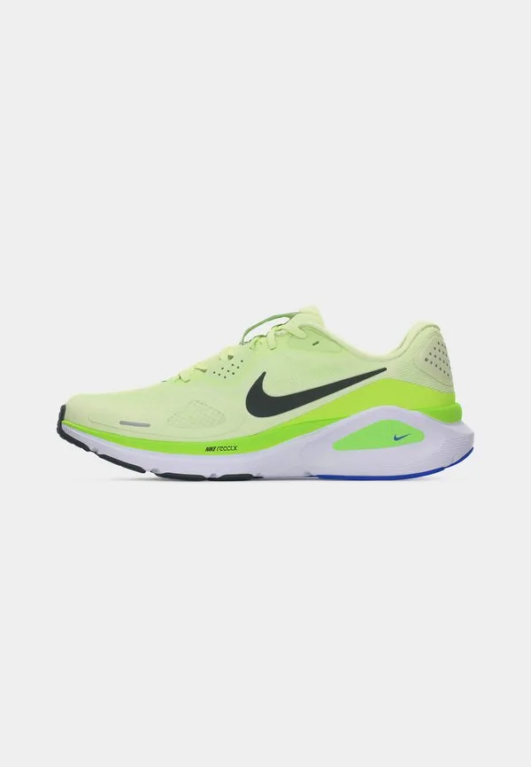 Беговые кроссовки structure 26 Nike Performance, Volt Tint/Black Spruce/Lime Blast/Sapphire/White — фото 2