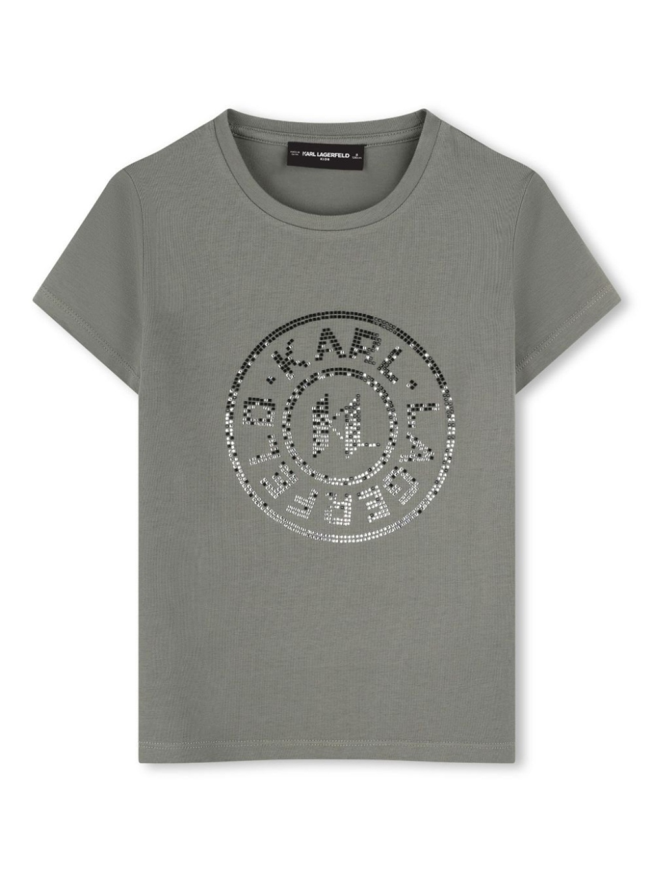 

Karl Lagerfeld Kids футболка с логотипом, зеленый