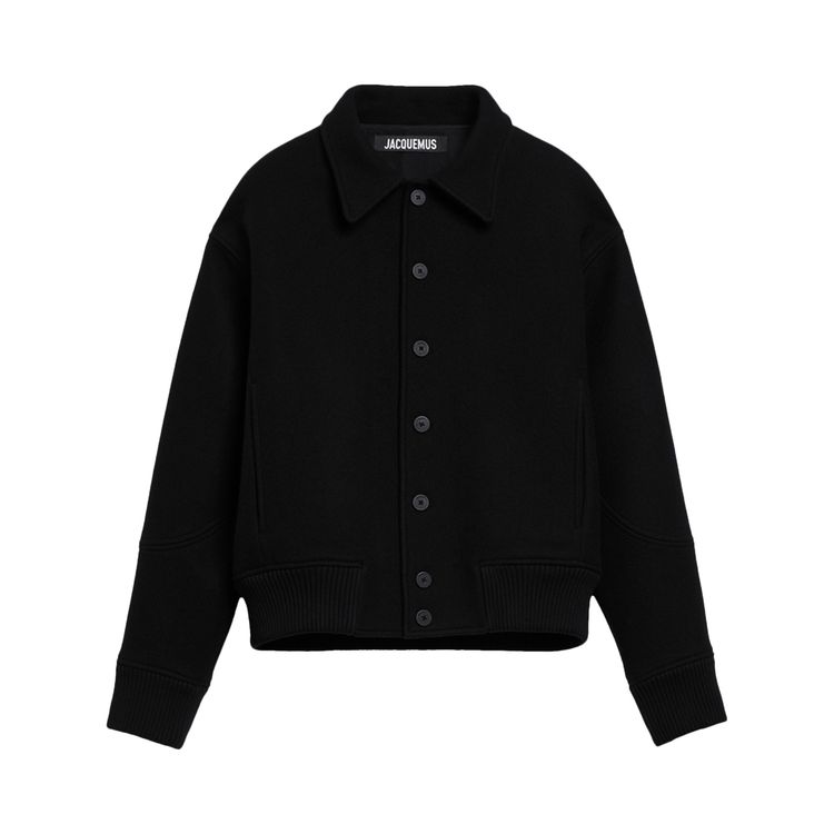 

Бомбер Jacquemus Le Bomber Feltro 'Black', черный