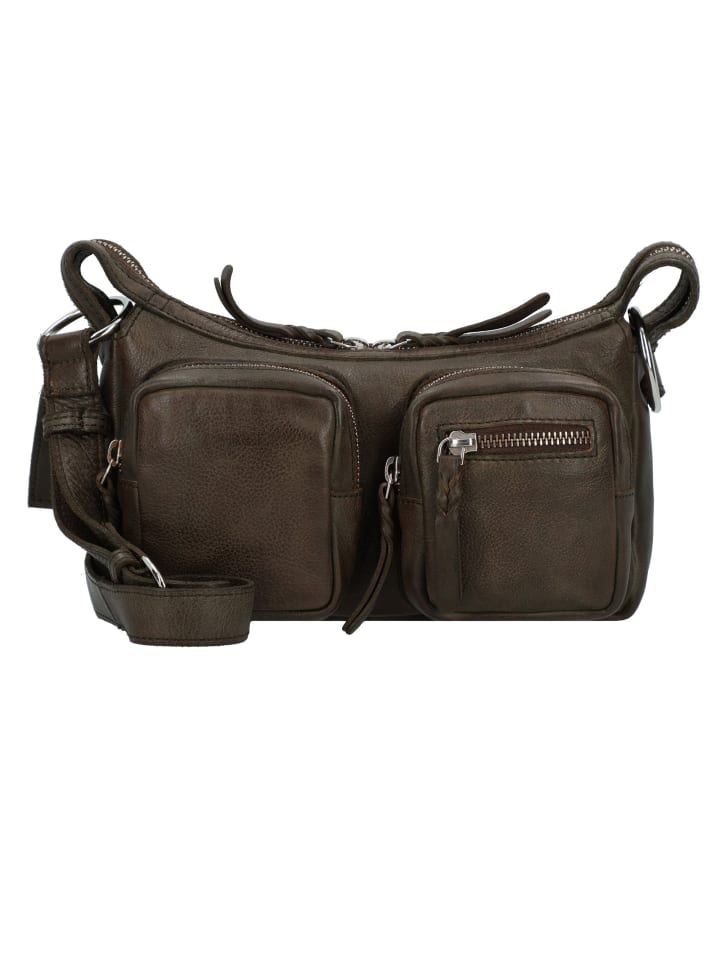 

Наплечная сумка TASCHENDIEB, цвет green moos