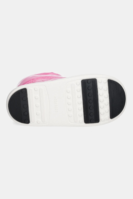 Детские зимние ботинки MB JR PARK TUBE MID GLITTER WP Moon Boot, розовый — фото 4