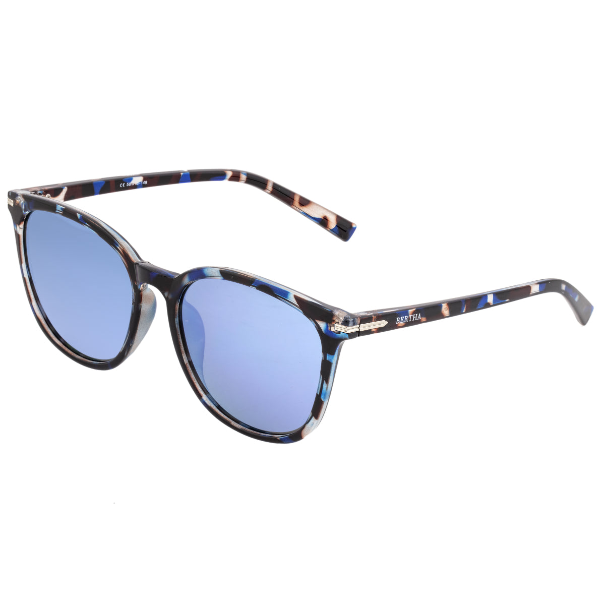 

Поляризованные солнцезащитные очки Piper Bertha, цвет blue tortoise/blue