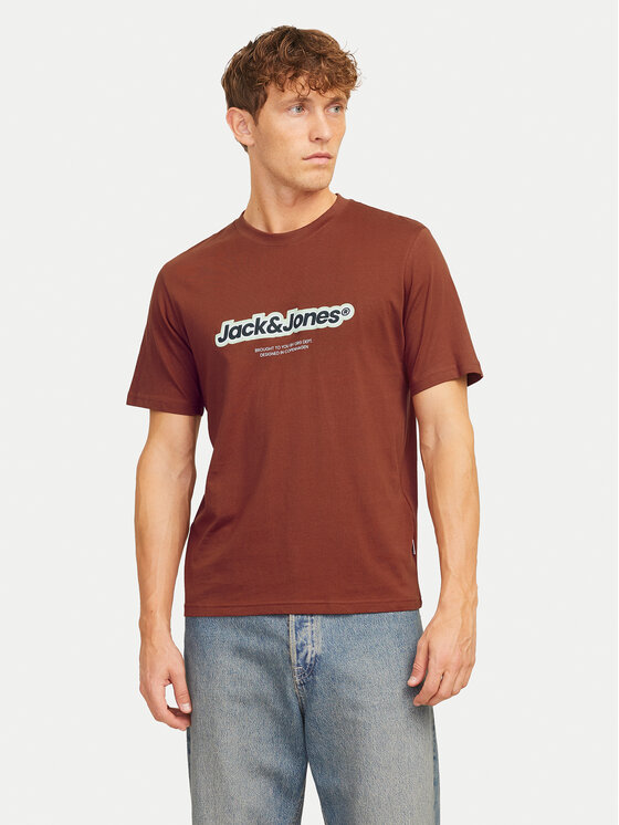 

Футболка свободного кроя Jack&Jones, коричневый