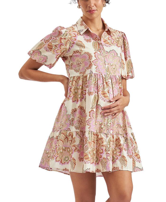 

Платье Hope из льна Ripe Maternity, коричневый/бежевый
