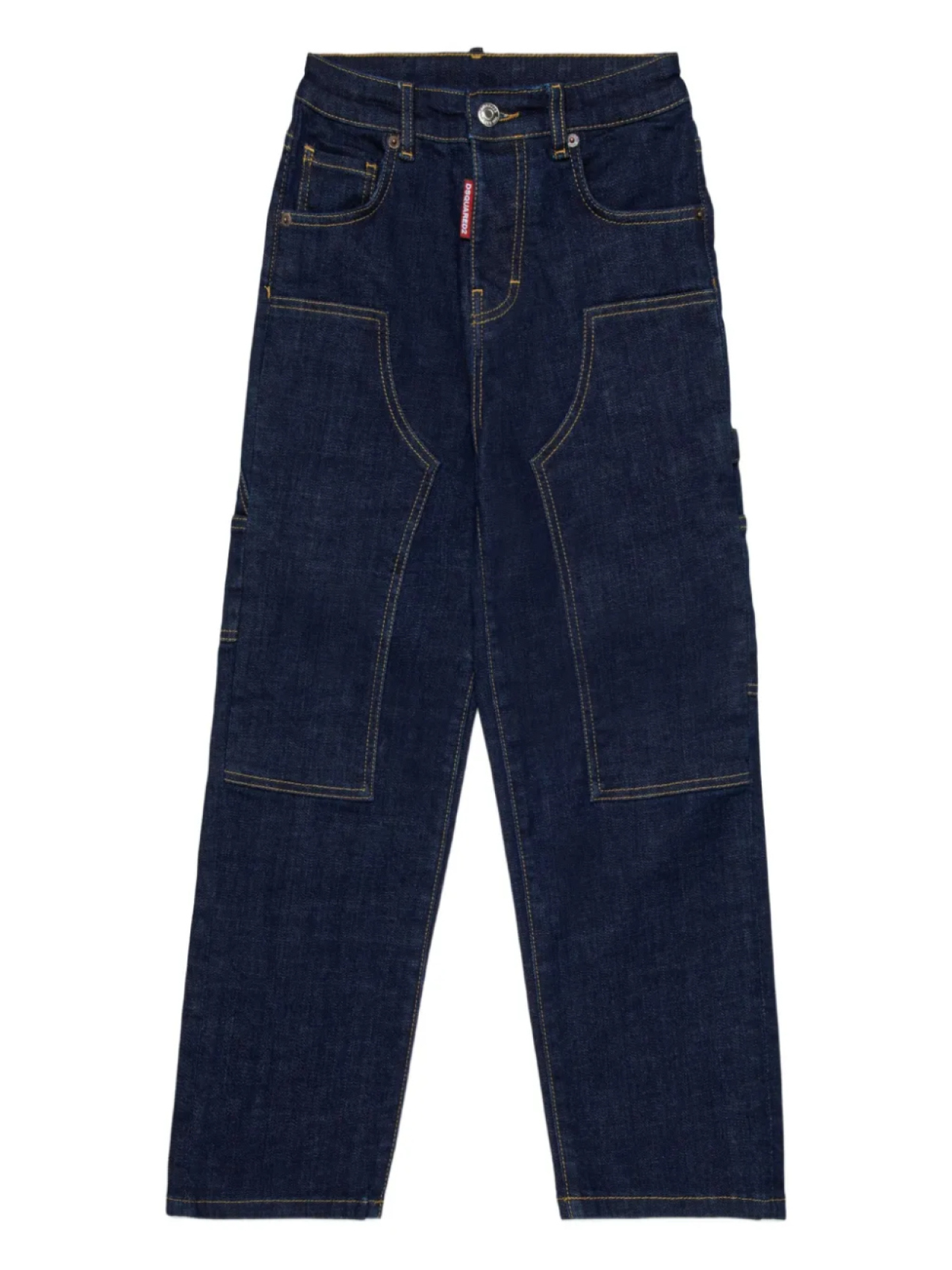 

DSQUARED2 KIDS широкие джинсы, синий