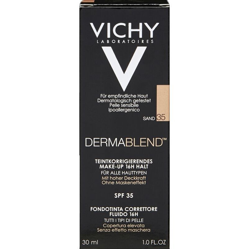 

DERMABLEND корректирующий цвет лица макияж 35 песочный VICHY, 30 ml