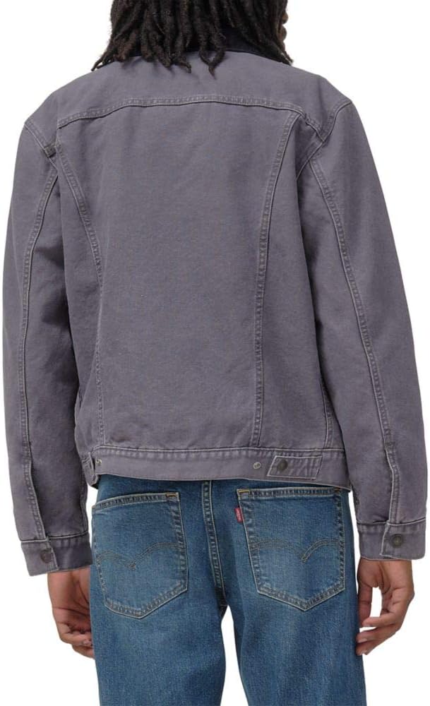 Мужская куртка Trucker Levi's (также доступна в размерах Big и Tall), Magnet Charcoal Canvas — фото 2