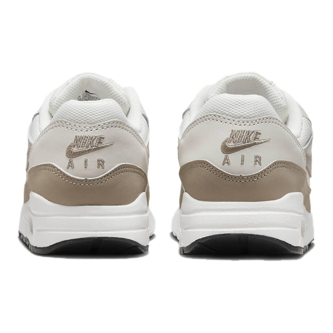 Кроссовки Air Max 1 Low Top Kids Lifestyle для детей Nike, белый/коричневый — фото 4