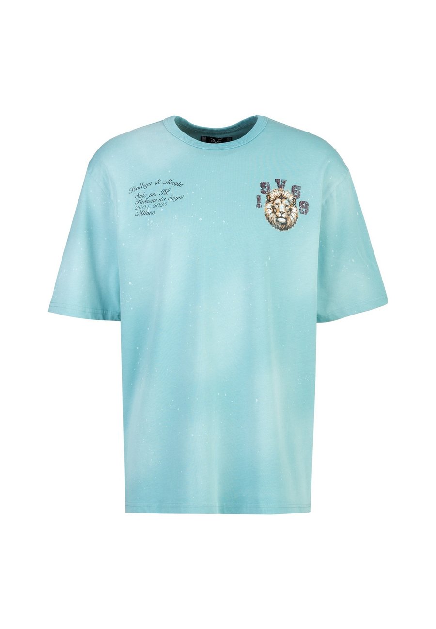 

Футболка 19V69 Italia Print T-shirt, Retro Blue/Blue, Синий, Футболка 19V69 Italia Print T-shirt, Retro Blue/Blue