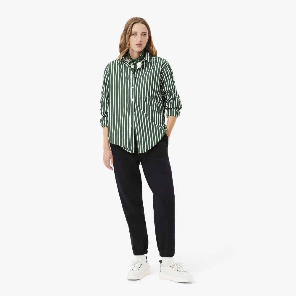 Джоггеры Lacoste Double Face Pique тёмно-синие