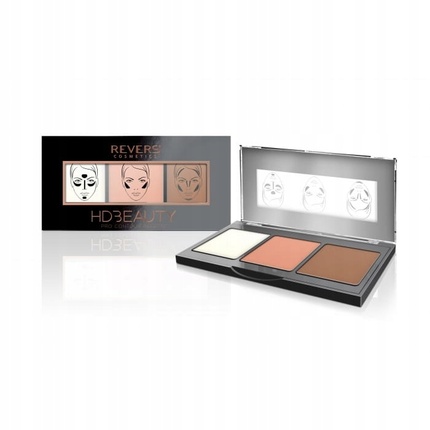 

Палетка для контурирования HD Beauty Pro Contour Palette № 4 идеально подходит для контурирования и хайлайтинга. Revers