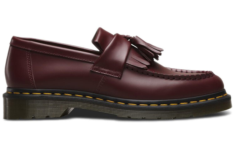 Женская повседневная обувь унисекс вишнево-красная Dr.Martens — фото 2