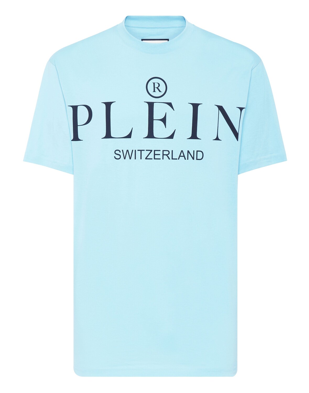 

Футболка из джерси с круглым вырезом SS Iconic Plein Philipp Plein, цвет Light Blue