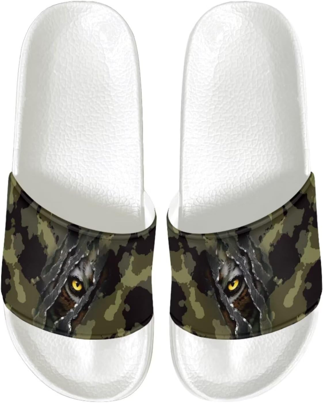 

Мужские повседневные сандалии-тапочки Jrysaedy для улицы и дома, белая подошва, для пляжа, бассейна и душа