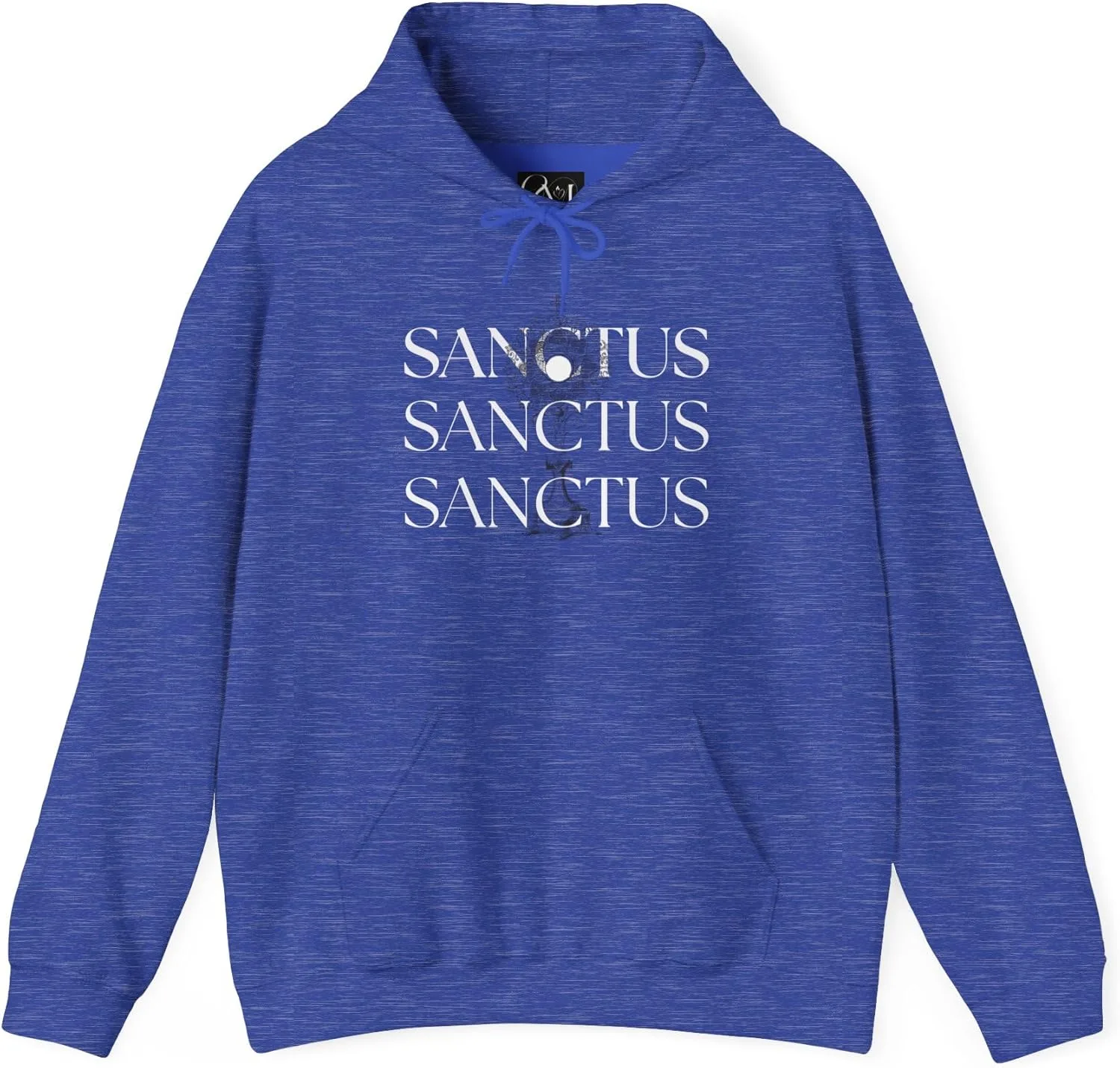 Худи Sanctus Eucharist - Thrice Holy Heavy Blend Garie GENERIC, Heather Sport Royal
