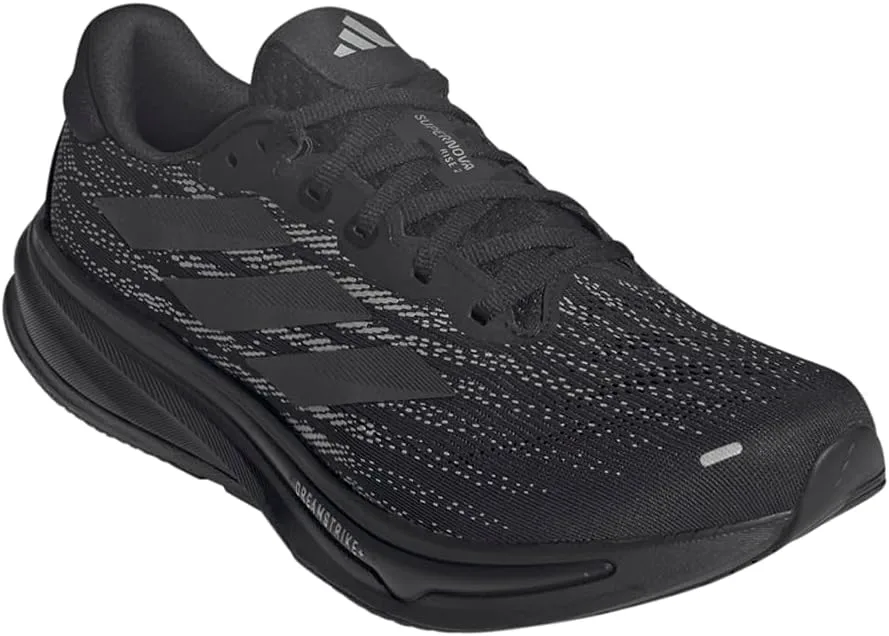 Мужские беговые кроссовки Adidas Supernova Rise 2, черный/металлик — фото 2
