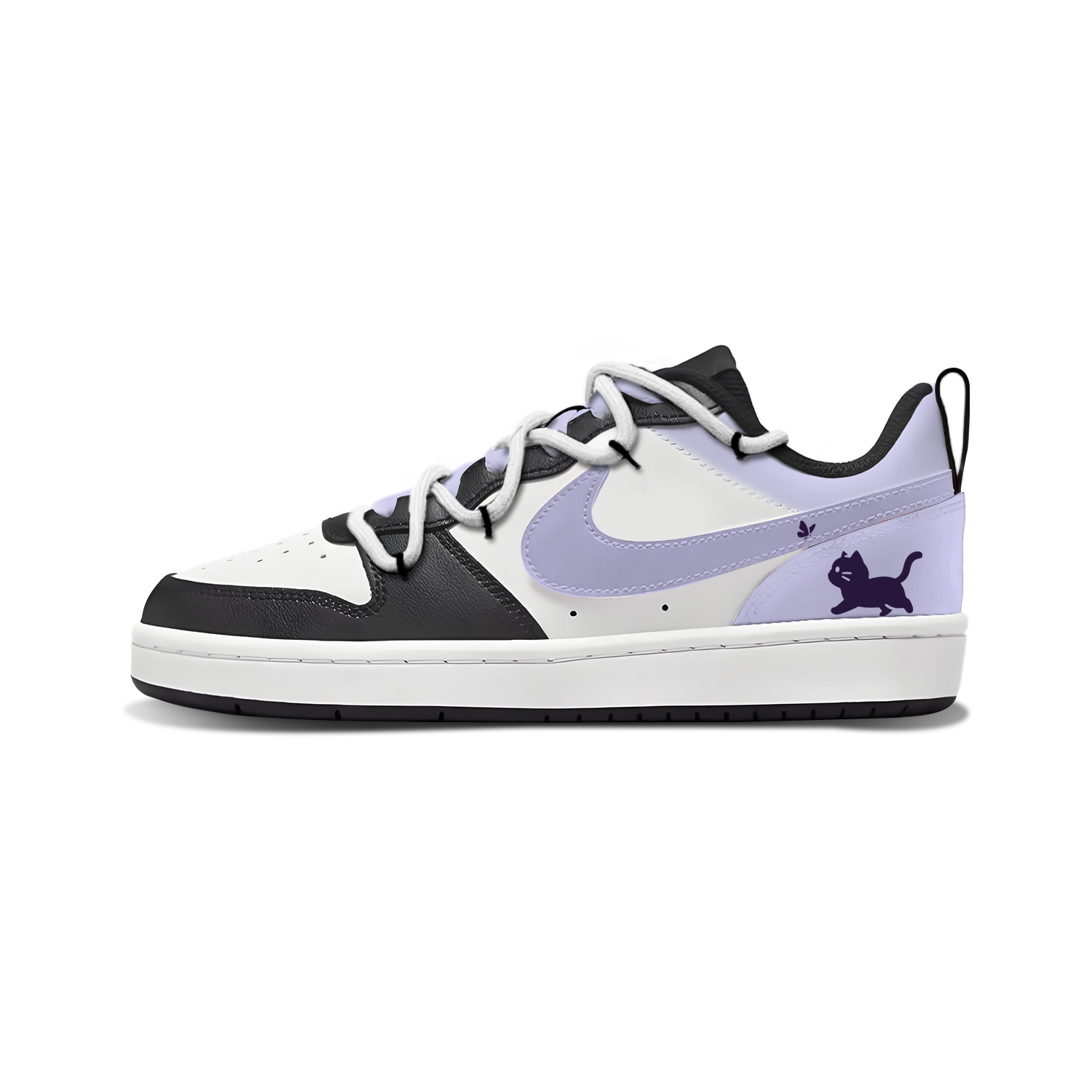 

Детские скейтерские кеды Court Borough Nike, фиолетовый