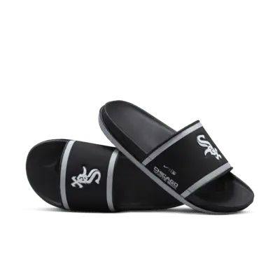 

Шлепанцы Nike Offcourt (MLB Chicago White Sox) Slide, цвет Black/Wolf Grey/White