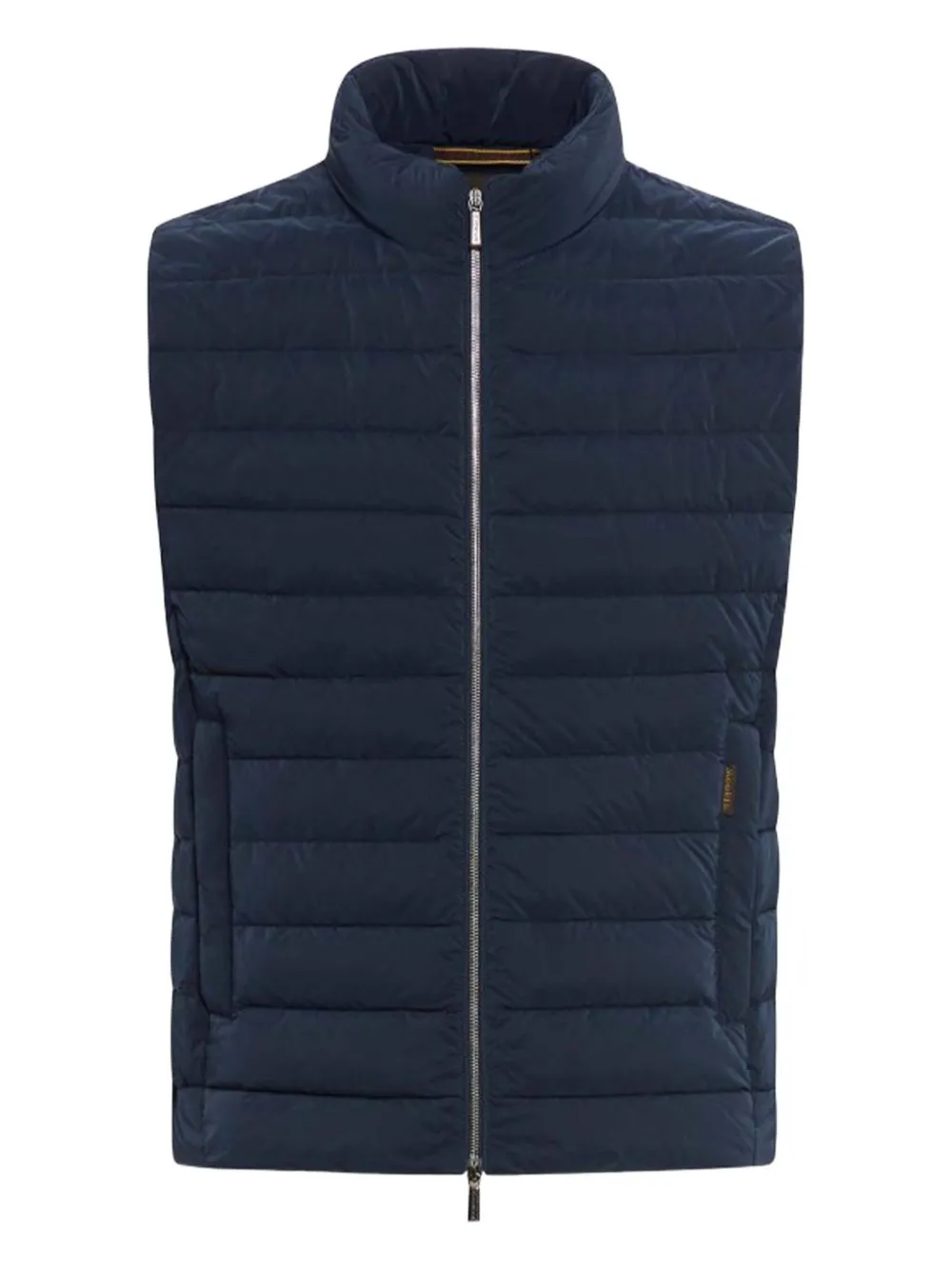 

Стеганый жилет на молнии спереди Moorer, синий