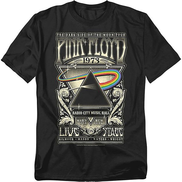 

Футболка с принтом Big & tall Pink Floyd Carnegie Licensed Character