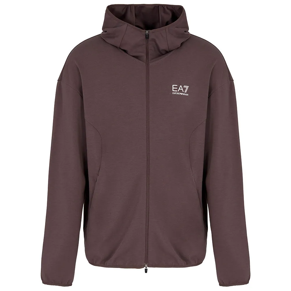 

Толстовка EA7 EMPORIO ARMANI 7M000127_AF12501 full zip, коричневый