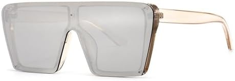 

Винтажные современные солнцезащитные очки в стиле ретро с плоской верхней частью, модель 2026 года, для женщин, модные солнцезащитные очки для мужчин, очки с защитой от УФ-излучения UV400 generic, C6