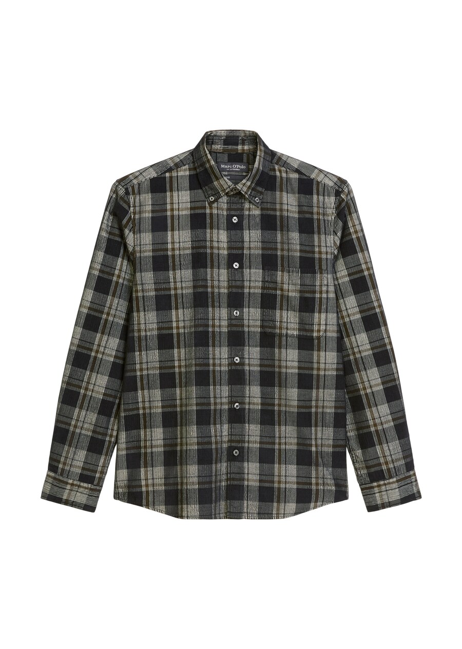 

Рубашка на пуговицах классического кроя Marc OPolo, Grey/Dark grey