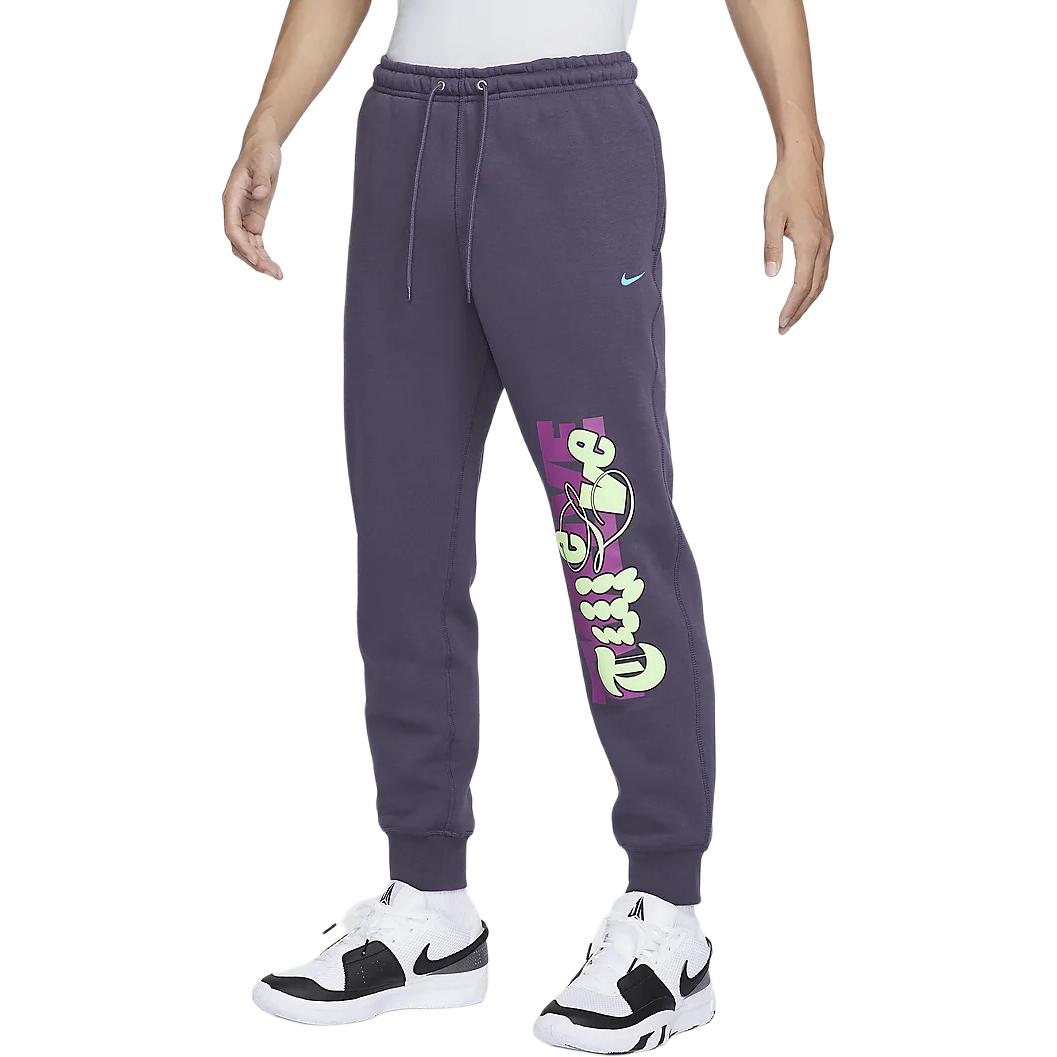 Nike Шорты баскетбольные Morant Series Ja мужские Dark Purple/Baltic Sea Blue — фото 3