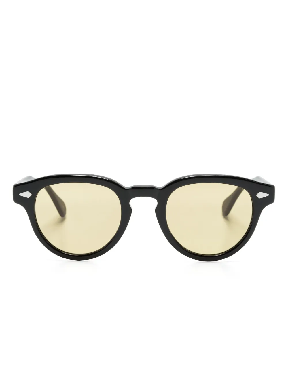 

Солнцезащитные очки Maydela в круглой оправе Moscot, черный