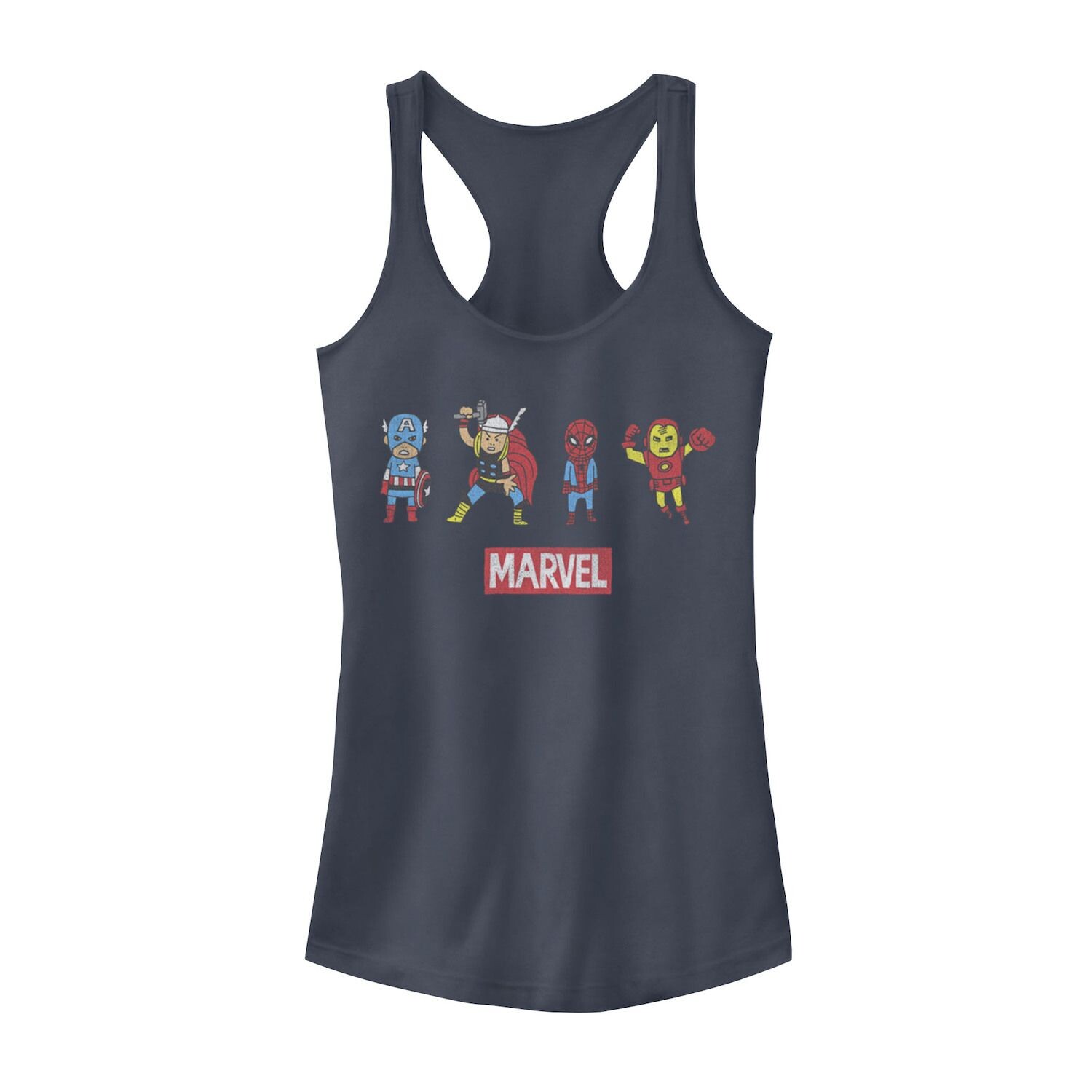 

Юниорская майка Marvel Avengers Doodle Line Up Licensed Character