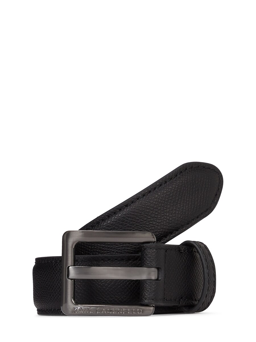

Кожаный ремень Karl Lagerfeld Belt, черный