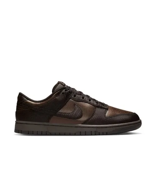Мужские кроссовки NIKE Dunk Low Retro Premium коричневые — фото 4