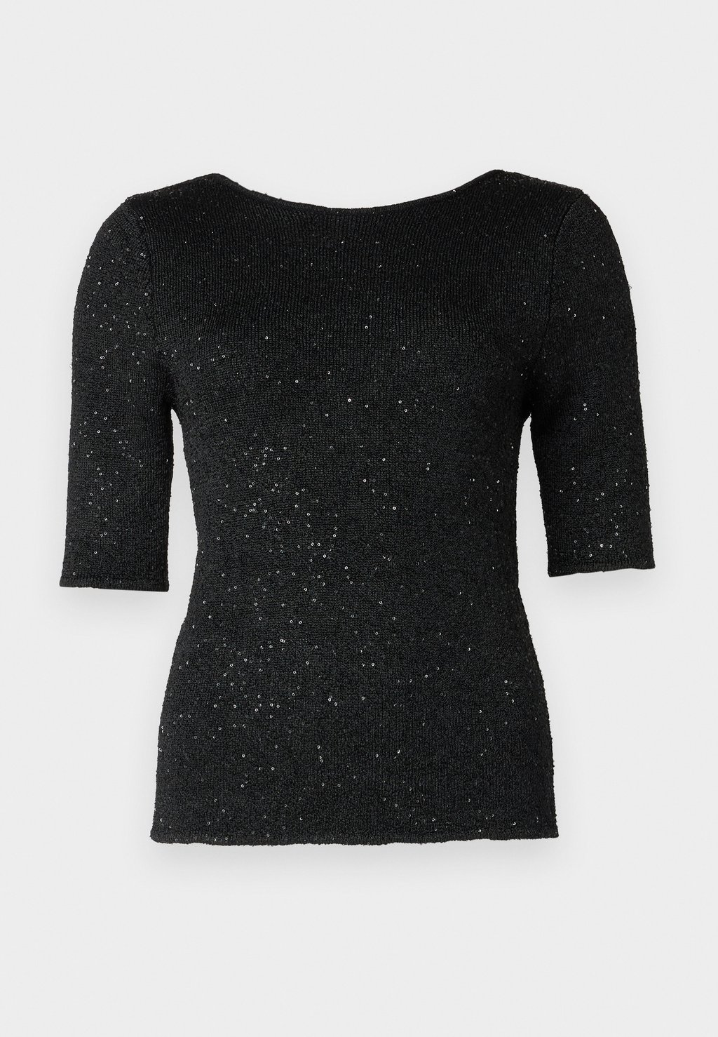 

Футболка с принтом SLFJOSIE SEQUIN O NECK Selected Femme, черный