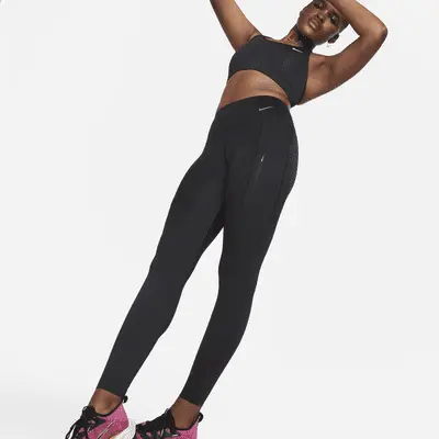

Леггинсы Nike Go, черный