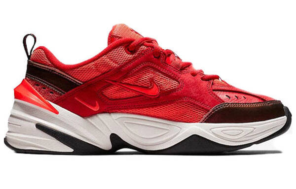 Массивные кроссовки m2k tekno Nike, красный — фото 2
